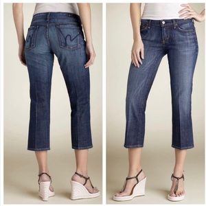 CofH Citizens of Humanity low waist cropped‎ stretch jeans Kelly #063 size 30”